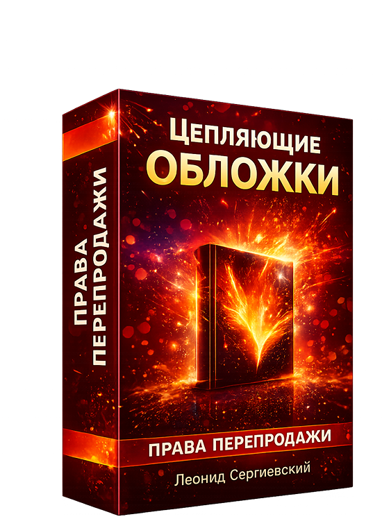 Цепляющие обложки + 100% Права Перепродажи